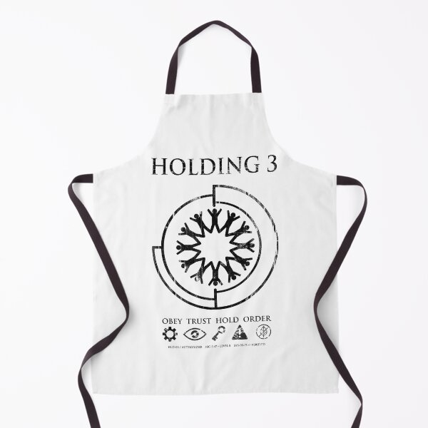 Item preview, Holding 3 – Distressed Dystopian Emblem | Silo Inspired Sci-Fi Design designed and sold by N72 Heritage.