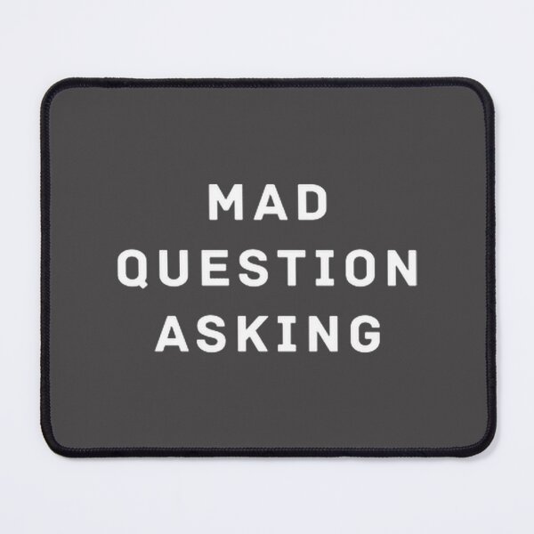 Item preview, Mad Question Asking – Bold Question Mark Graphic Tee LIMITED EDITION designed and sold by Haggai Designs.