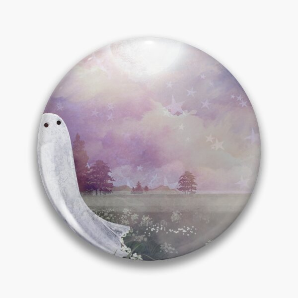 Item preview, Ghosts Of The Moon - Flower Moon Landscape designed and sold by katherineblower.