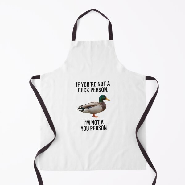 Item preview, Duck If you're not a dog person im not a you person dogs lover funny sarcastic sarcasm parody christmas birthday designed and sold by CheeseBlueprint.