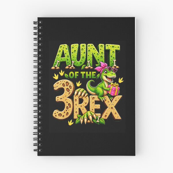 Item preview, Aunt Of The 3 Rex Dinosaur Family Nieces Nephews designed and sold by BrockmeyeSB.