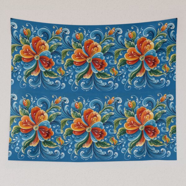 Item preview, Aceite de Rosemaling noruego, Telemark azul noruego Rosemaling  designed and sold by Owneysweet.