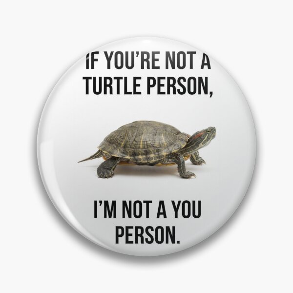Item preview, Turtle If you're not a dog person im not a you person dogs lover funny sarcastic sarcasm parody christmas birthday designed and sold by CheeseBlueprint.
