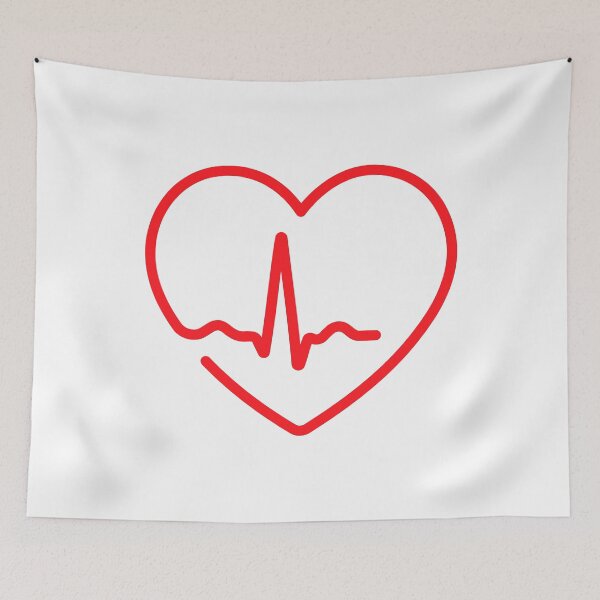 Item preview, Heart ECG Pulse Line Icon designed and sold by VectorForge Studio.
