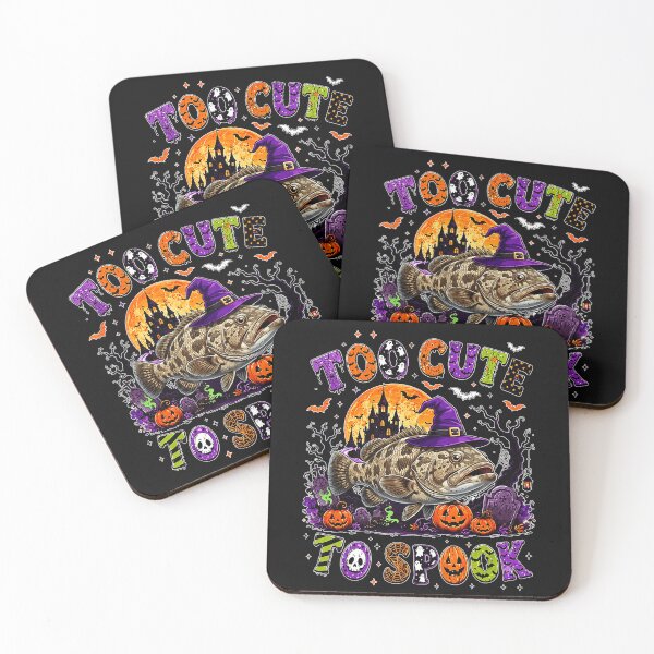 Item preview, Too Cute To Spook Halloween Fish Angler designed and sold by BrockmeyeSB.