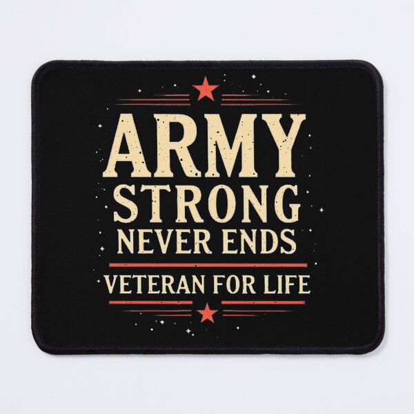 Item preview, Army Strong Never Ends – Veteran For Life Graphic Tee PERFECT GIFT FOR YOU AND FRIENDS designed and sold by Pronto777.