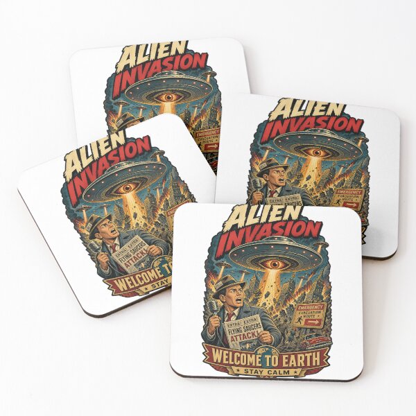 Item preview, Alien Invasion designed and sold by AlfredoBela.