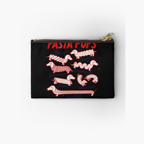 Item preview, Pasta Pups Fusilli Lasagna Fettuccine Cavatappi Penne Macaroni Spaghetti Dachshund Dog Owner Pasta Lover designed and sold by BrockmeyeSB.