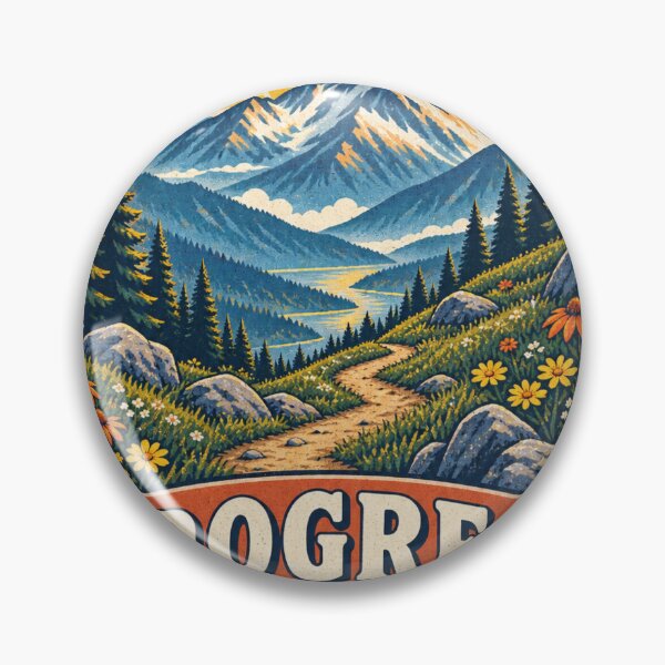 Item preview, Progress Over Perfection Mountain Sunrise designed and sold by IWWshirts.
