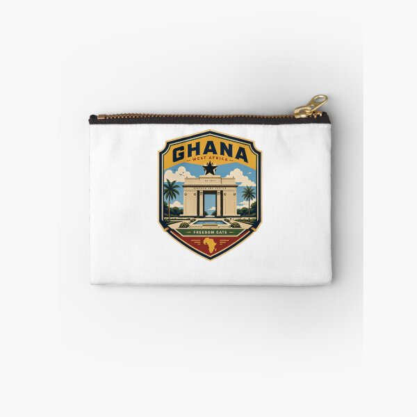 Item preview, Ghana West Africa Freedom Gate Ad 1957 Freedom And Justice Ghanaian National Pride Travel Heritage designed and sold by Star3NowForMe.