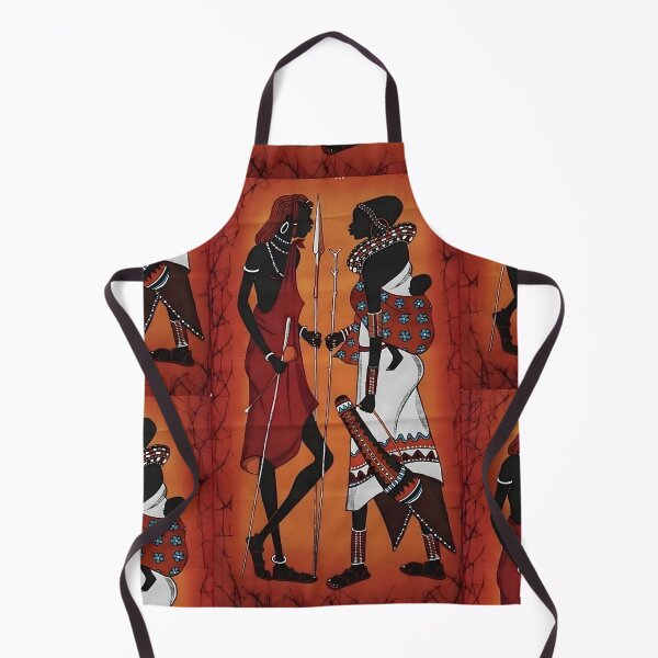 Item preview, Maasai Family Water color drawing designed and sold by Joshuasanga76a.
