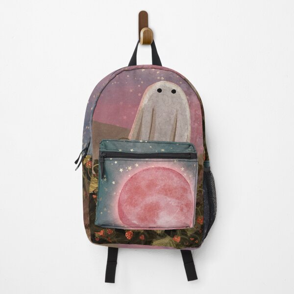 Item preview, Ghosts Of The Moon - Strawberry Moon Landscape designed and sold by katherineblower.