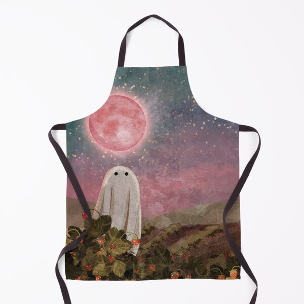 Item preview, Ghosts Of The Moon - Strawberry Moon Landscape designed and sold by katherineblower.