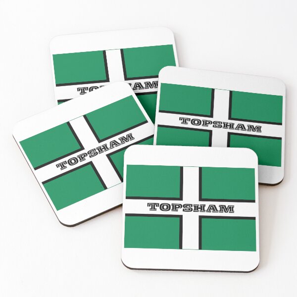 Item preview, Topsham on a Devon Flag designed and sold by S-and-W-4ever.