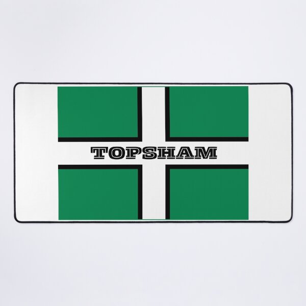 Artikelvorschau, Topsham auf einer Devon-Flagge entworfen und verkauft von S-and-W-4ever.