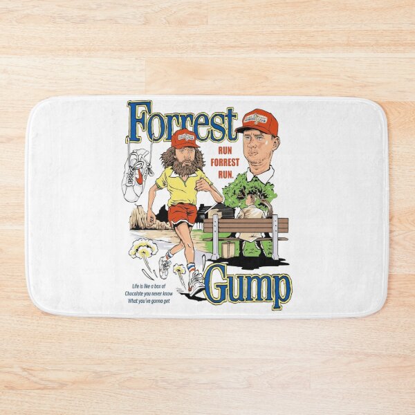 Item preview, Forrest Gump – Run Forrest Run Retro Illustration designed and sold by WATEKE.