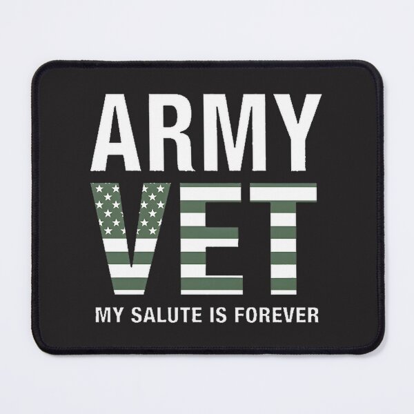 Item preview, Army Vet My Salute Is Forever - Proud Veteran Military Tribute Design PERFECT GIFT FOR YOU AND FRIENDS designed and sold by Pronto777.