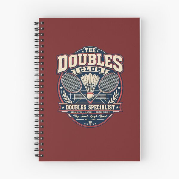 Item preview, The Doubles Club Vintage Badminton Doubles Specialist designed and sold by KakangMudi.