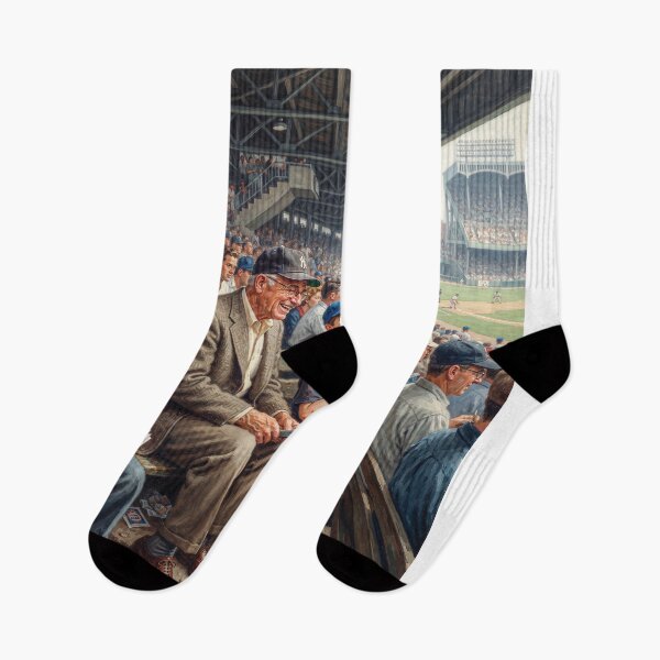 Item preview, Grandpa Grandson Father Enjoying A Baseball Game designed and sold by Home Decor Art.