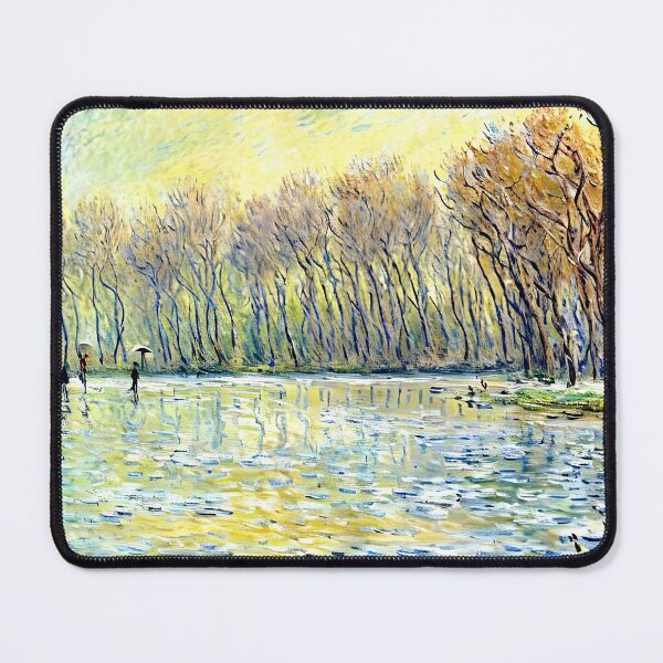 Item preview, Skaters at Giverny designed and sold by artdesignsnow.