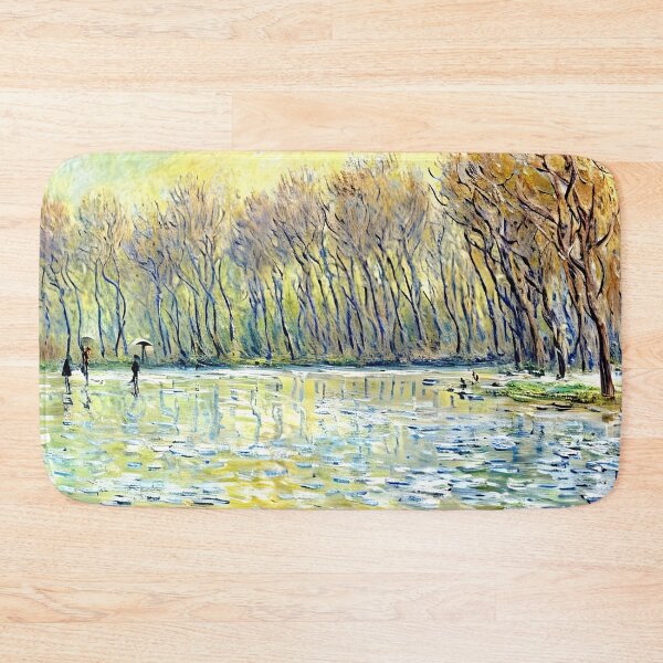 Item preview, Skaters at Giverny designed and sold by artdesignsnow.