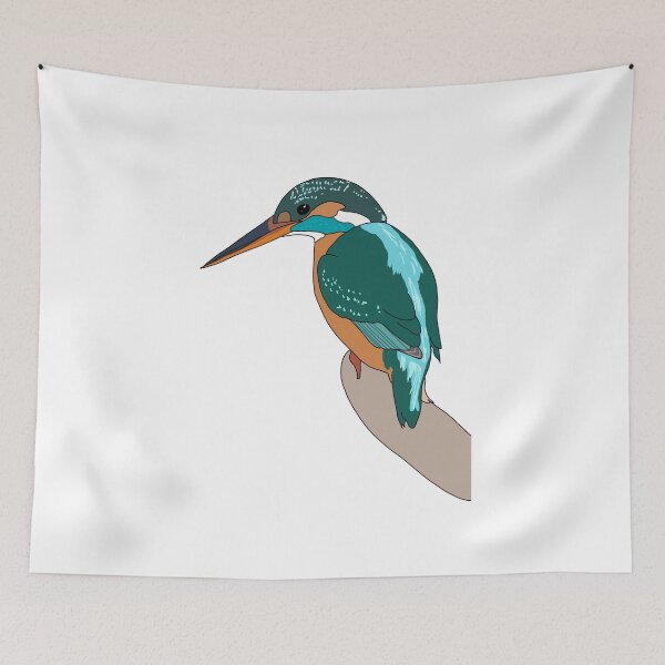 Item preview, Kingfisher designed and sold by annaillustrates.