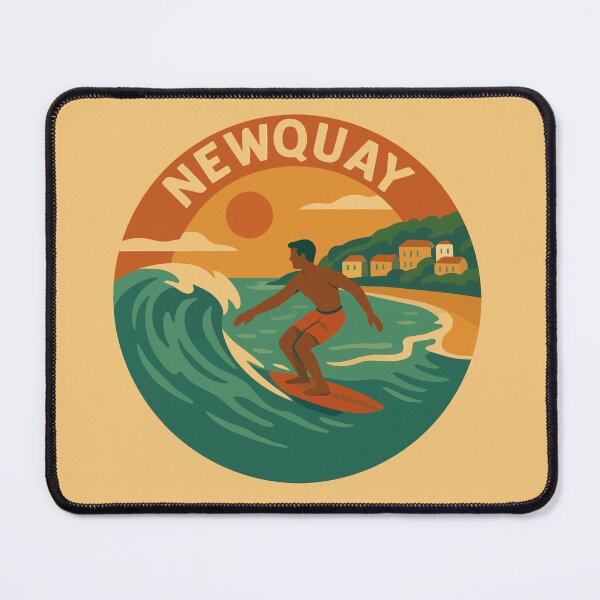Item preview, Newquay Travel Souvenir Sticker designed and sold by rogue-design.