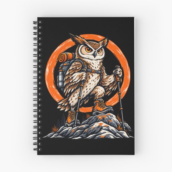 Item preview, Owl Hiker – Wild Trails designed and sold by LST-Desings.