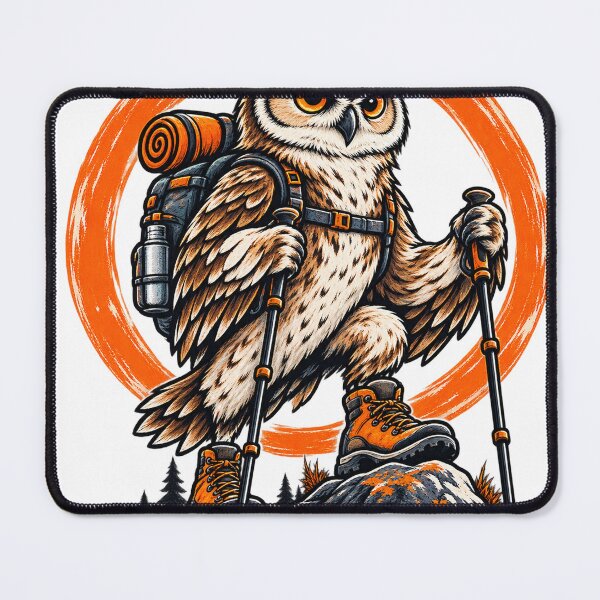 Item preview, Owl Hiker – Wild Trails designed and sold by LST-Desings.