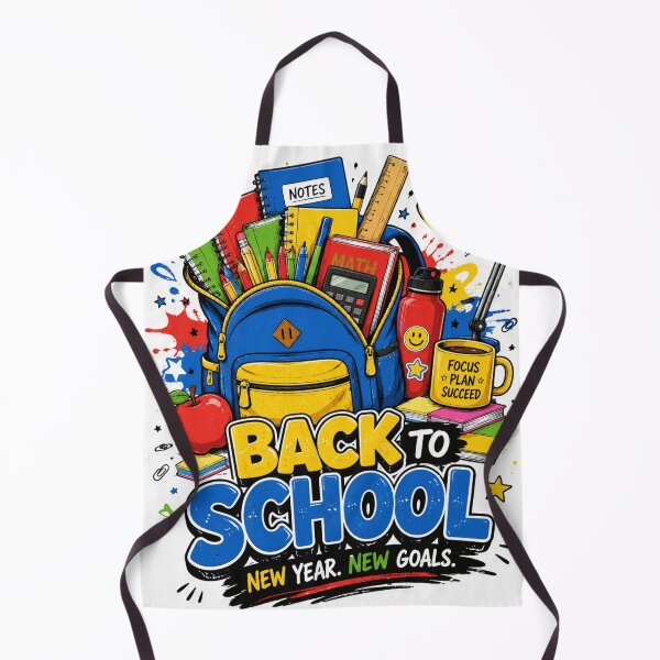 Item preview, Back To School New Year Goals designed and sold by WearTheVibe Store.