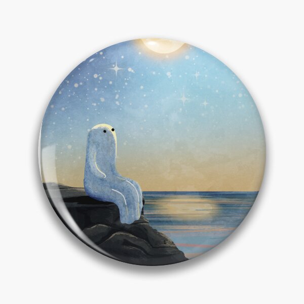 Item preview, Ghosts Of The Moon - Sturgeon Moon Landscape designed and sold by katherineblower.