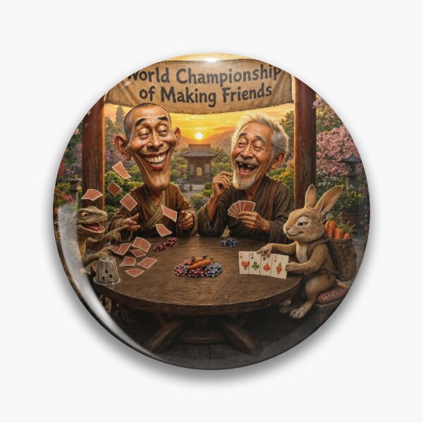 Item preview, World Poker Championship Playing With Animal Friends designed and sold by The Brother Wu Collection.