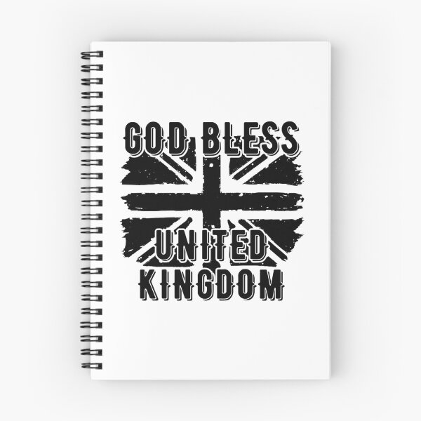Item preview, God Bless United Kingdom Black Design. designed and sold by wisniew--kitil.
