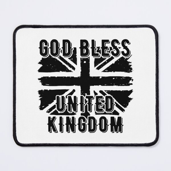 Item preview, God Bless United Kingdom Black Design. designed and sold by wisniew--kitil.