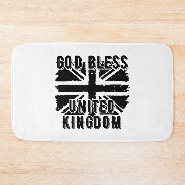 Item preview, God Bless United Kingdom Black Design. designed and sold by wisniew--kitil.