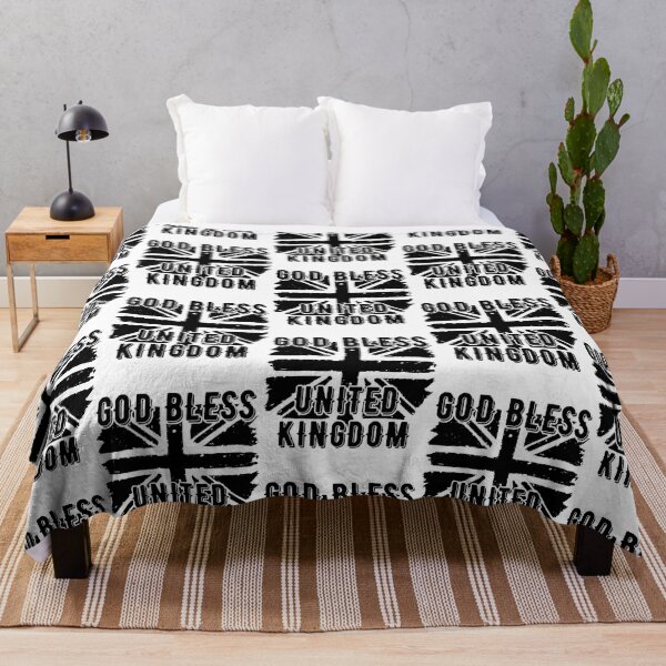 Item preview, God Bless United Kingdom Black Design. designed and sold by wisniew--kitil.