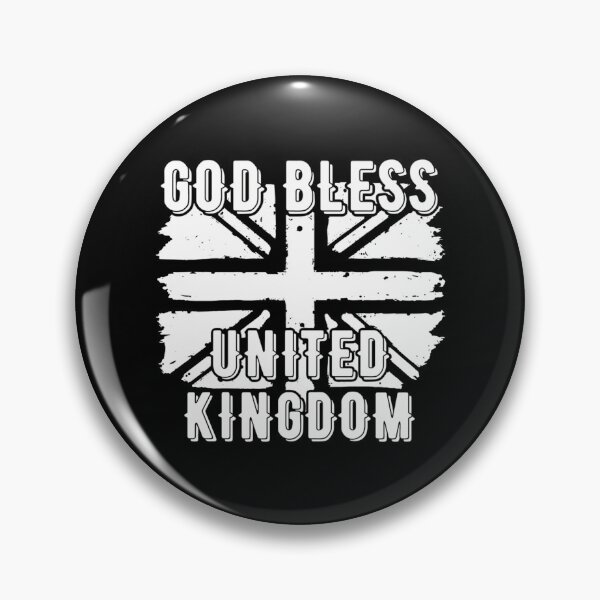 Item preview, God Bless United Kingdom White Design. designed and sold by wisniew--kitil.