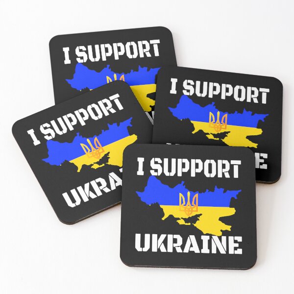 Aperçu de l'œuvre Je soutiens l'Ukraine - Je suis solidaire de l'Ukraine créée et vendue par wisniew--kitil.