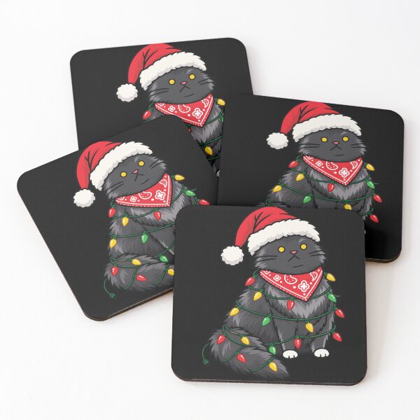 Item preview, Funny Christmas Cat for Cat Lovers designed and sold by Gravy-tee07.