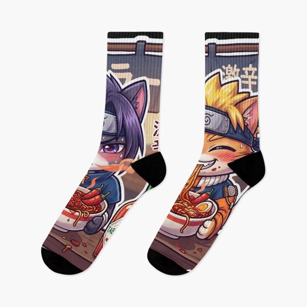 Item preview, Spicy Ramen Ninja Cats: Tabasco Spicy Noodle Challenge designed and sold by CuteKats.