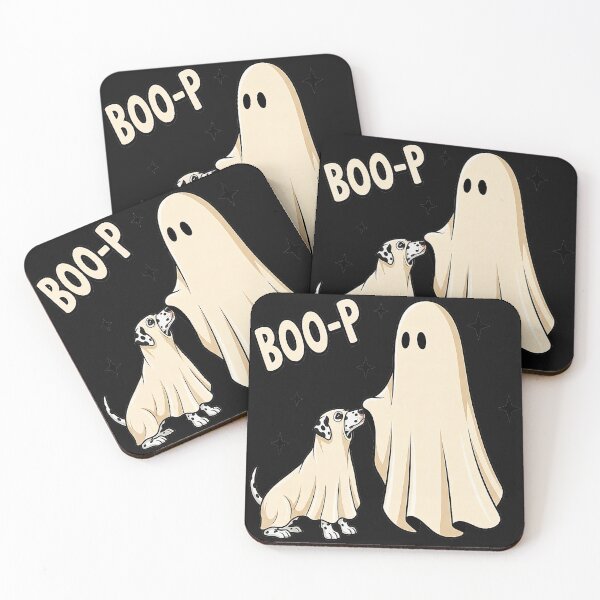 Item preview, Boo-P Ghost Dog Halloween Puppy Dalmatian Pet Owner designed and sold by BrockmeyeSB.
