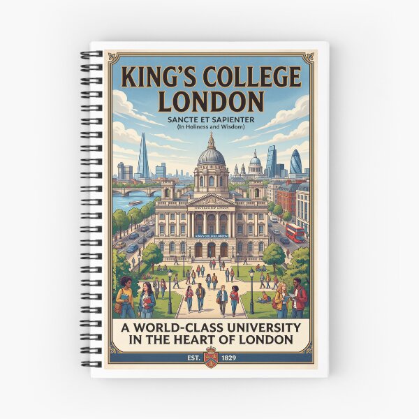 Item preview, King's College London designed and sold by Theodor Decker.