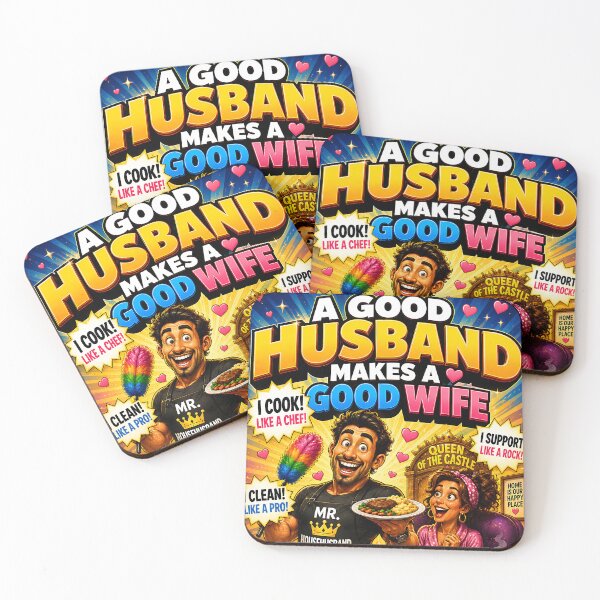 Aperçu de l'œuvre A GOOD HUSBAND MAKES A GOOD WIFE créée et vendue par Smoothseer.