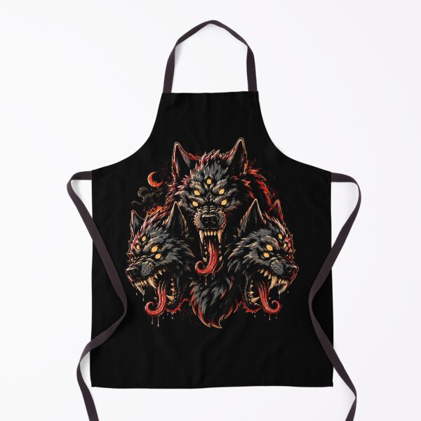 Item preview, Fierce Three-Headed Wolf Graphic Design designed and sold by rafaeltto.