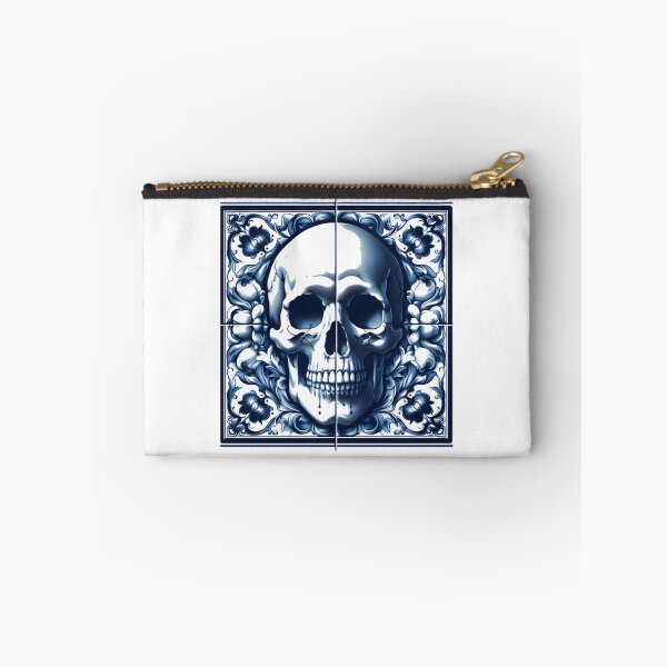 Item preview, Delft Tile With Skull No LIMITED EDITION designed and sold by S1LVERst.