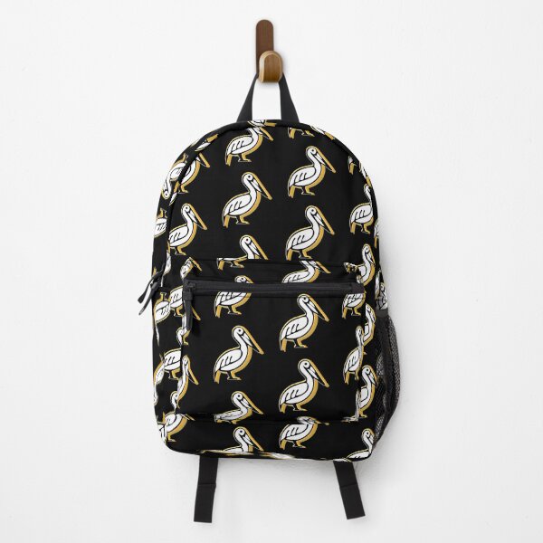 Item preview, Minimalist Line Art Pelican Illustration with Yellow Shadow designed and sold by AhmedZouita.