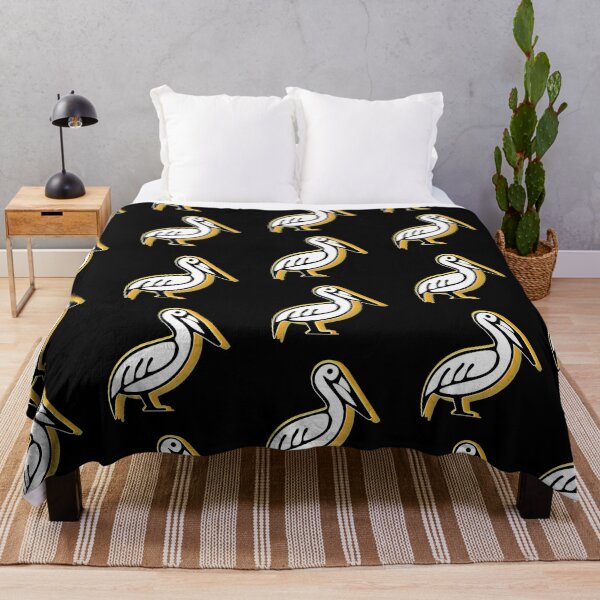 Item preview, Minimalist Line Art Pelican Illustration with Yellow Shadow designed and sold by AhmedZouita.