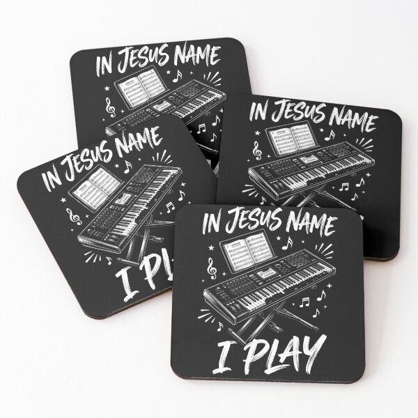 Aperçu de l'œuvre In The Name Of Jesus I Play Keyboard créée et vendue par Parallel Label .