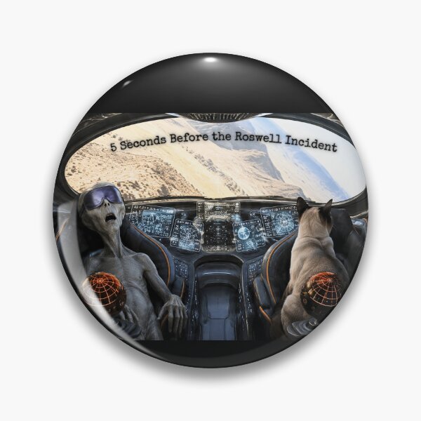 Item preview, Roswell 5 seconds before - Alien Humor designed and sold by CG17s.