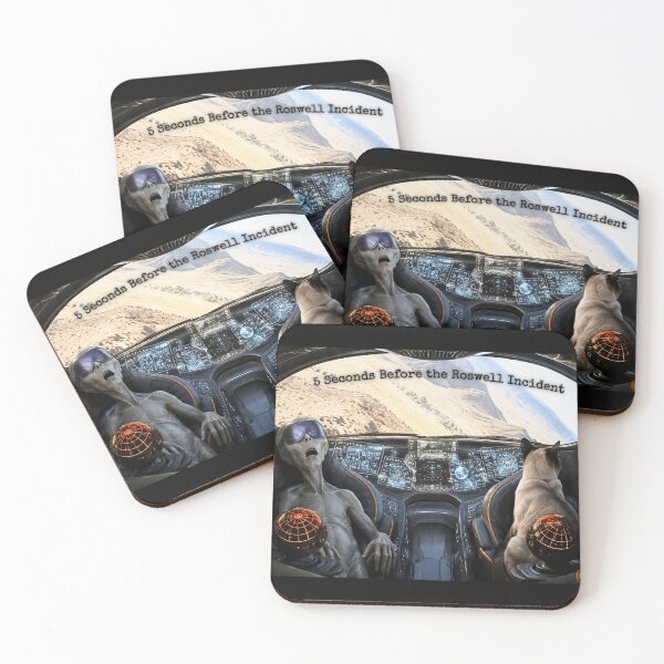 Item preview, Roswell 5 seconds before - Alien Humor designed and sold by CG17s.